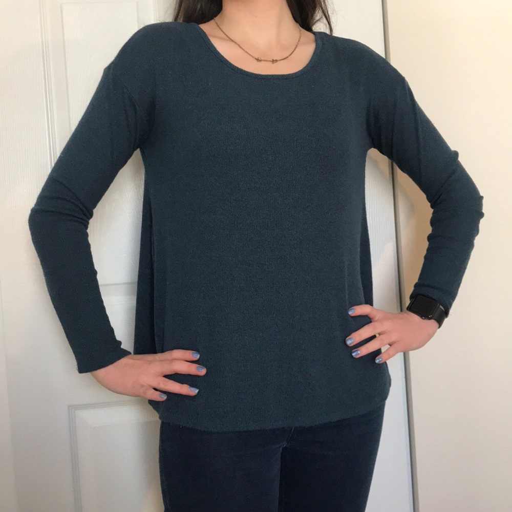Dark Teal Mossimo Sweater (Size S)